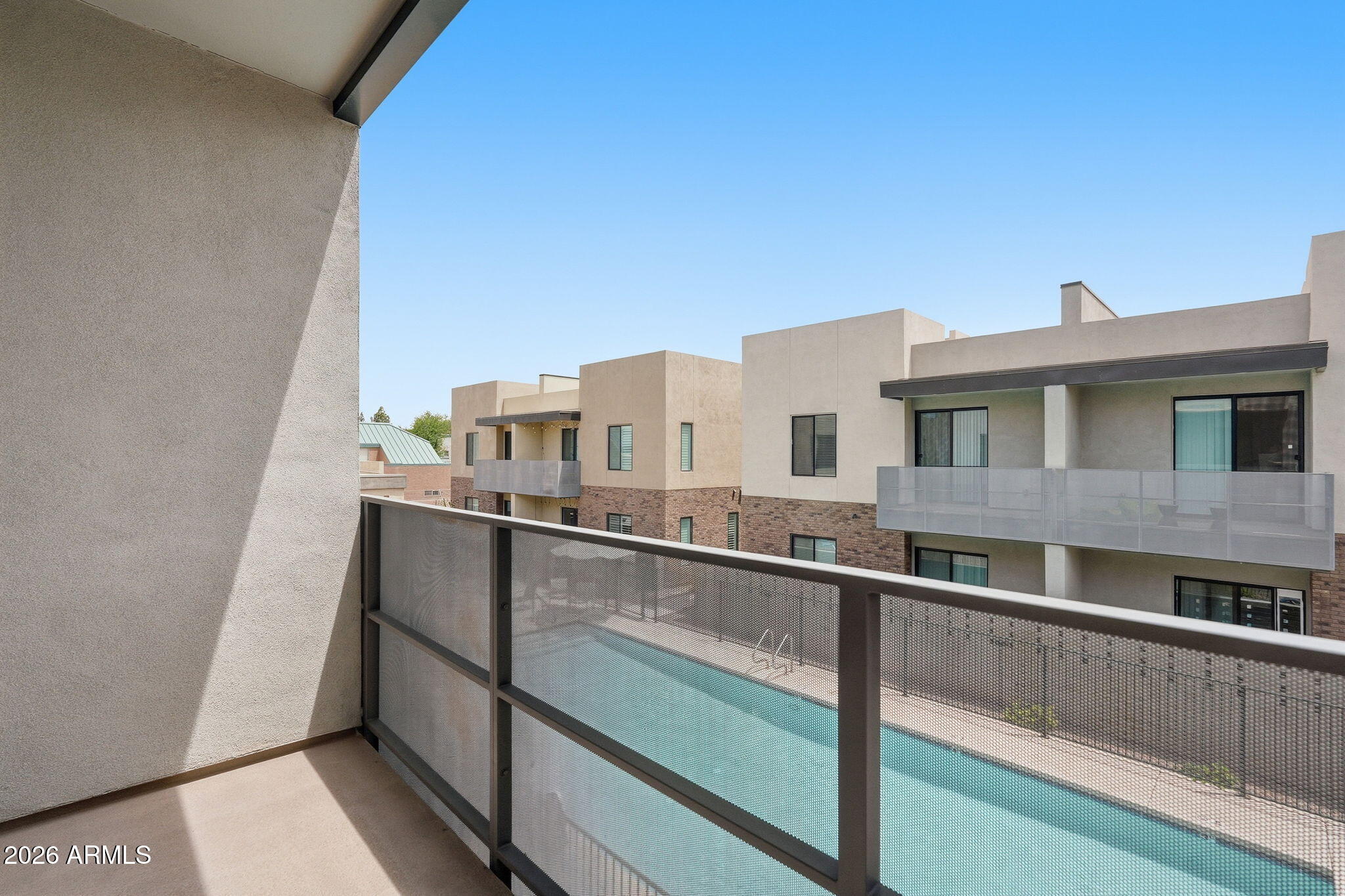 901 South Smith Road, Unit 1038 Tempe, AZ 85281 - Photo 21 of 29 a view of a building from a balcony