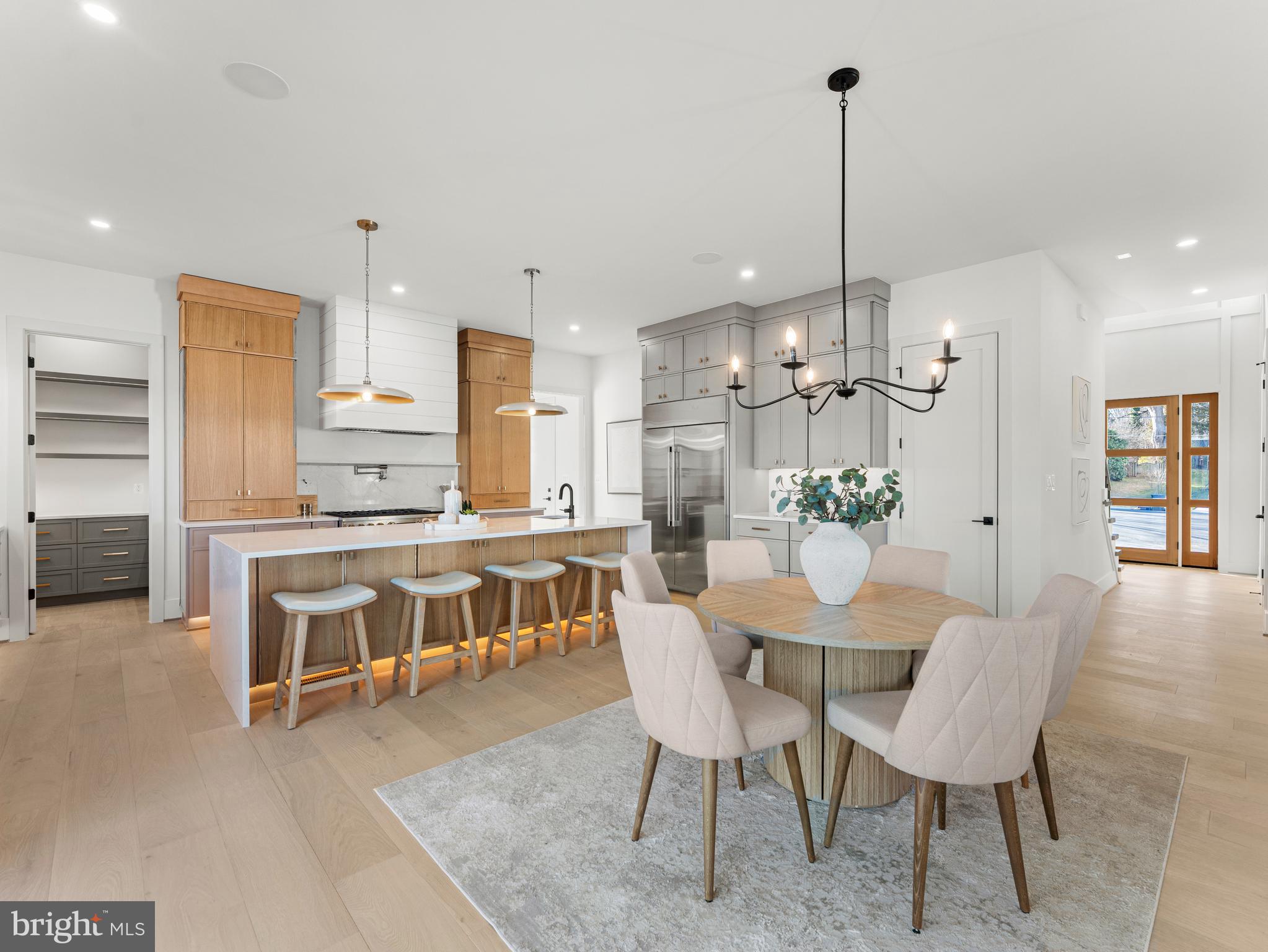 406 Dove Circle Southwest Vienna, VA 22180 - Photo 11 of 47 a view of a dining room and furniture window and wooden floor
