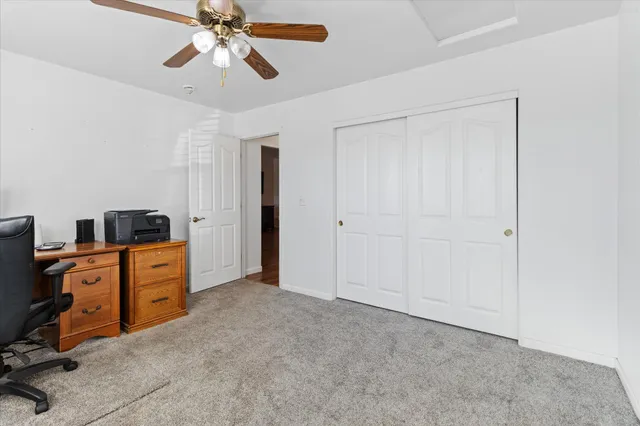 a view of a kitchen with electric appliances