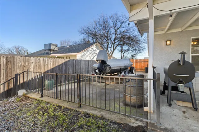 a view of balcony and patio