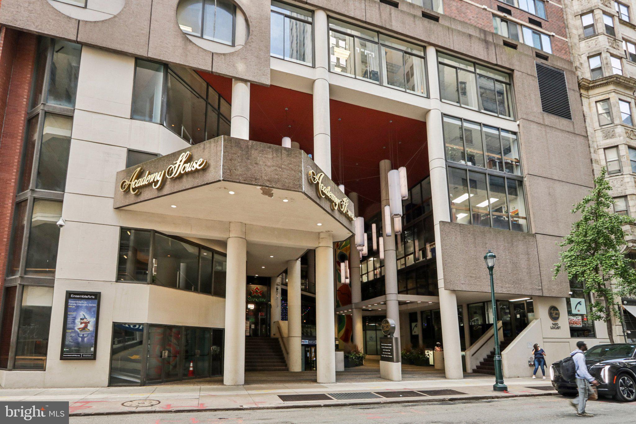 1420 Locust Street, Unit 7O Philadelphia, PA 19102 - Photo 38 of 53 a view of a building with a street