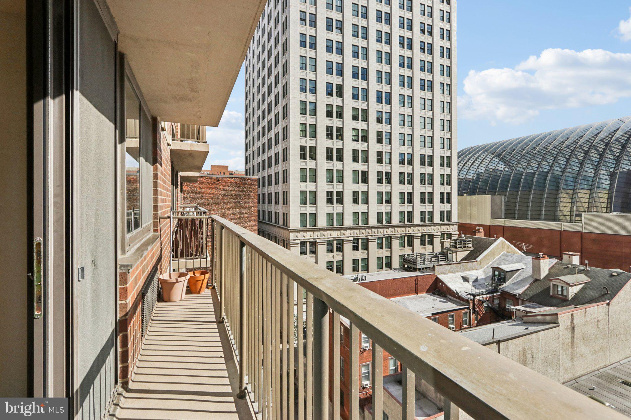 1420 Locust Street, Unit 7O Philadelphia, PA 19102 - Photo 7 of 53 a view of balcony with furniture