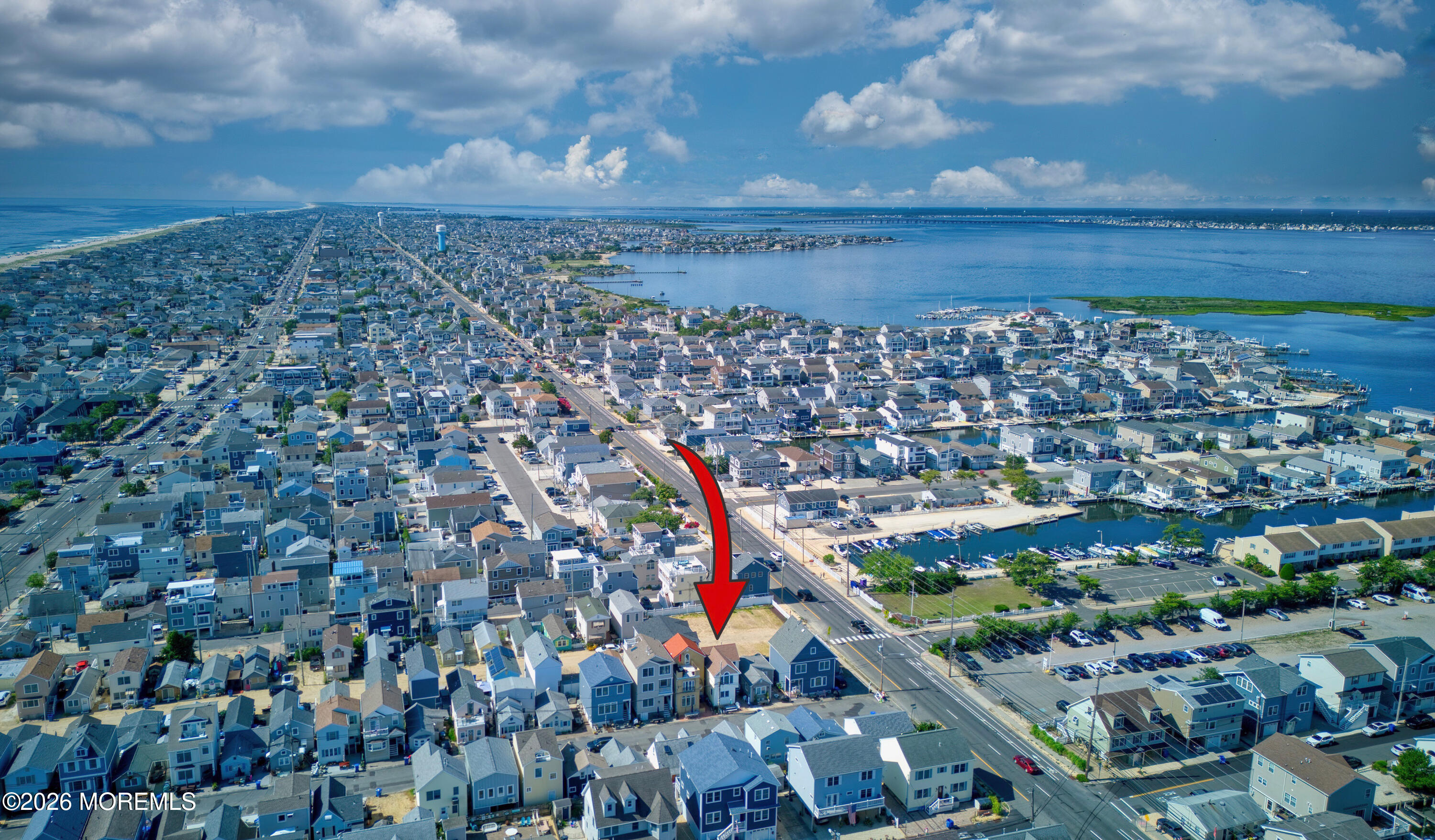 46 West Rutherford Lane Lavallette, NJ 08735 - Photo 32 of 58 Aerial shot