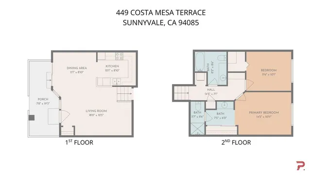 $799,000 | 449 Costa Mesa Terrace, Unit C, Sunnyvale, CA 94085