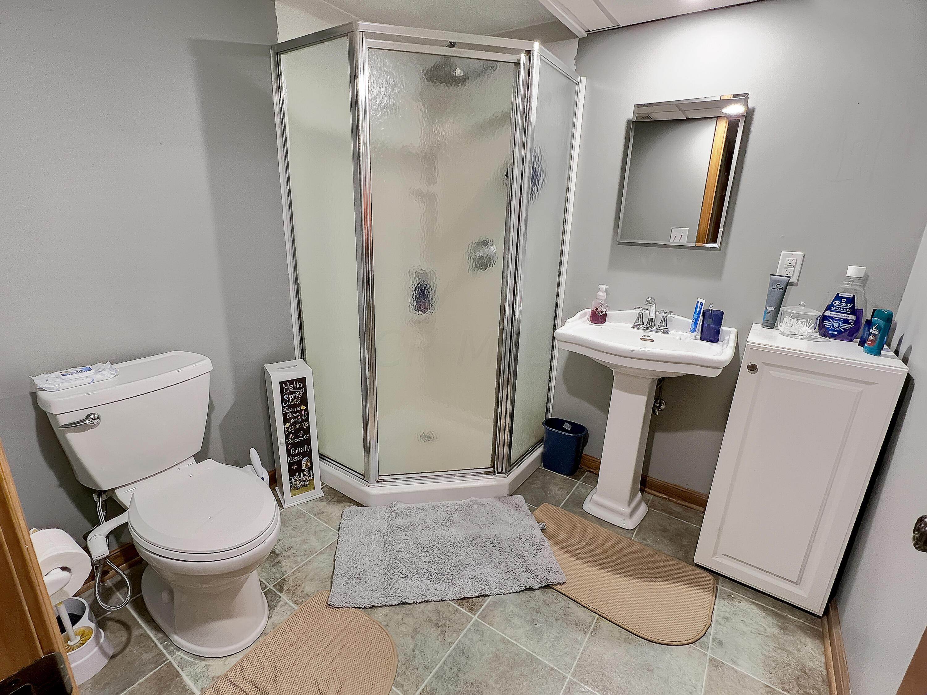 1796 Baltimore Road Northwest Lancaster, OH 43130 - Photo 18 of 27 basement bathroom