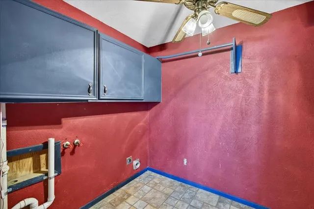 a view of storage and utility room