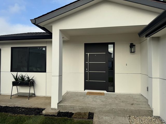 a view of front door