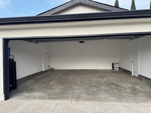 a backyard of a house