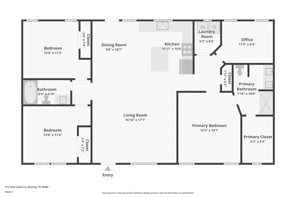 $395,000 | 112 Twin Lakes Lane, Bastrop, TX 78602