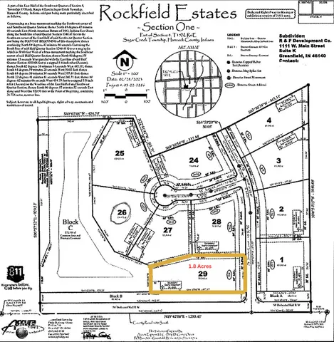 $149,900 | Lot 29 Rockfield Estates, Greenfield, IN 46140