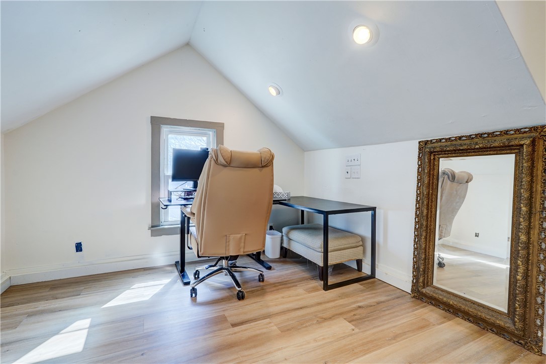 134 Wyndham Road Rochester, NY 14612 - Photo 23 of 31 Attic space set up for remote work.