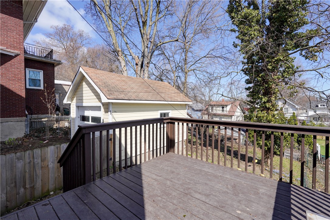 134 Wyndham Road Rochester, NY 14612 - Photo 29 of 31 Space for entertaining, grilling or relaxing outsi