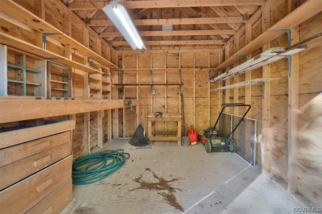 3350 Forest Grove Road Sandy Hook, VA 23153 - Photo 33 of 42 a view of a room with gym equipment