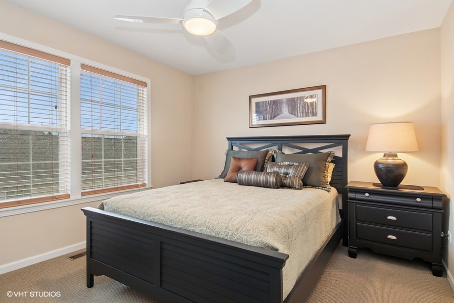 2846 Normandy Circle Naperville, IL 60564 - Photo 18 of 44 a bedroom with a bed and a window