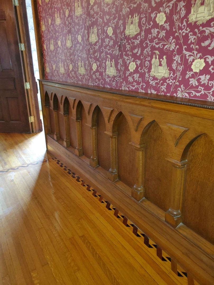 307 North Main Street Sycamore, IL 60178 - Photo 21 of 32 a wooden door with a bench