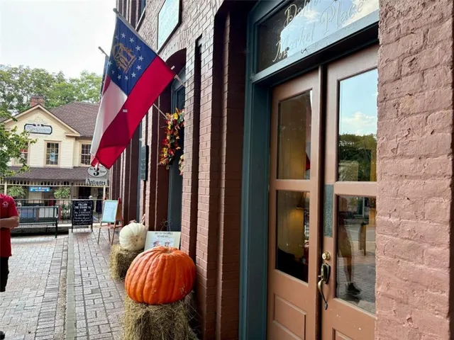 a view of a city view from a building