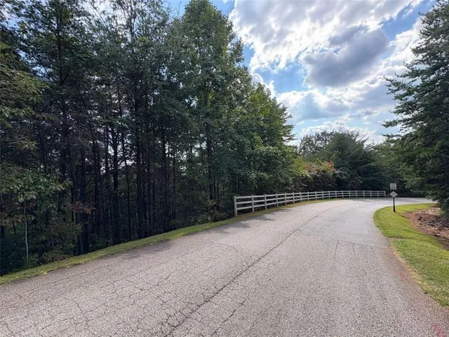a view of a terrace with yard