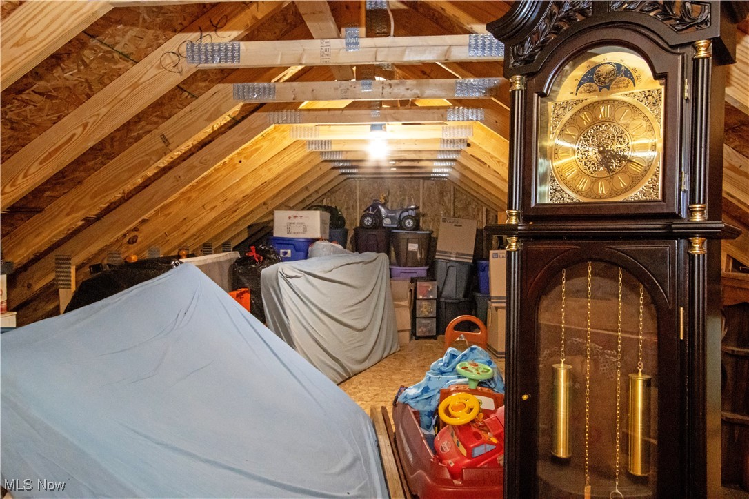 8249 Town Line Road Shiloh, OH 44878 - Photo 19 of 34 View of unfinished attic