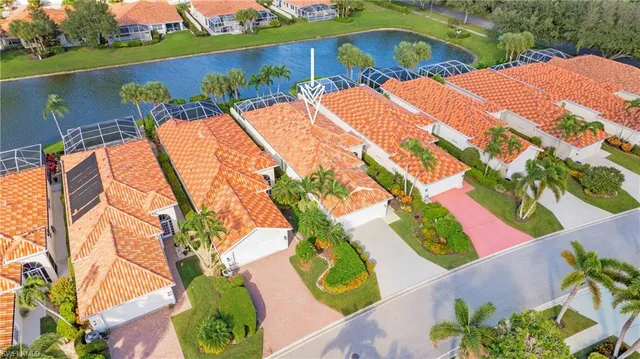 view of an outdoor space and a lake view