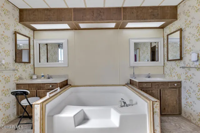 a bathroom with a sink and a bathtub