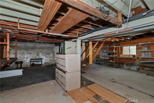 a view of garage