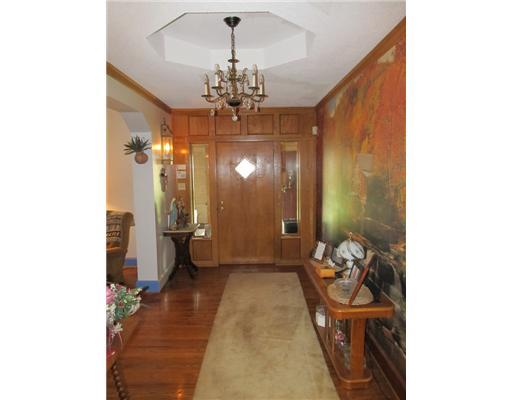137 Harris Road Butler, PA 16002 - Photo 3 of 18 Entry/Foyer. Beautiful wood doors invite you to the foyer with wood floors, a country murial, and a trey cieling