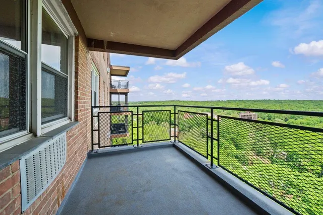 a view of balcony with outdoor space
