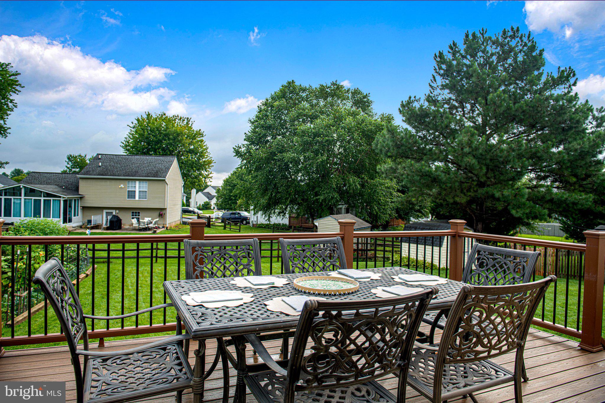 3202 Pouska Road Abingdon, MD 21009 - Photo 25 of 47 Charming deck with serene views.