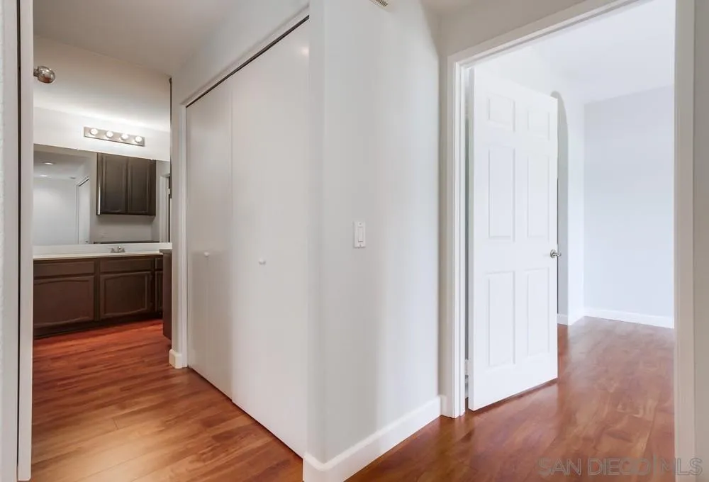 3525 Cameo Drive, Unit 92 Oceanside, CA 92056 - Photo 20 of 43 a view of a kitchen from the hallway