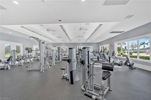 a living room filled with furniture