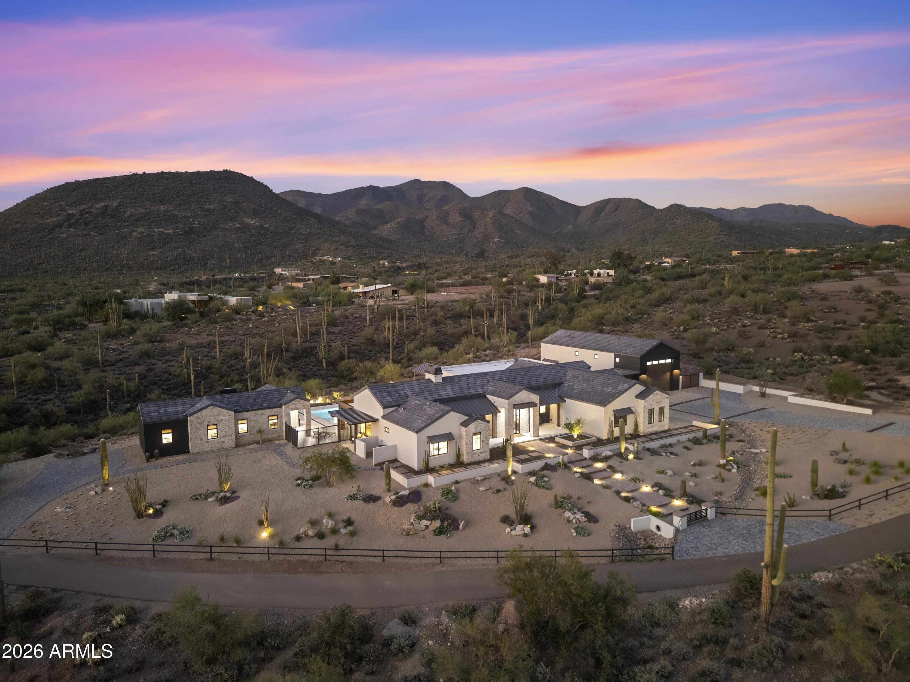 7632 East Grapevine Road Cave Creek, AZ 85331 - Photo 1 of 108 Trophy Aerial