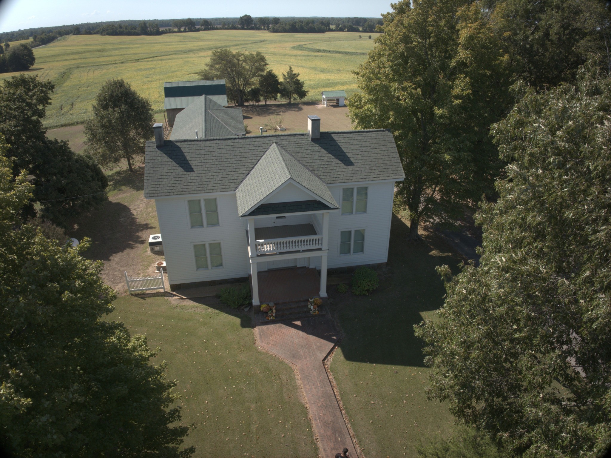 10587 Fulton Road Ripley, TN 38063 - Photo 4 of 29 a aerial view of a house with a yard and balcony