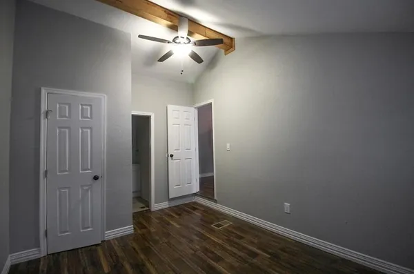wooden floor in an empty room