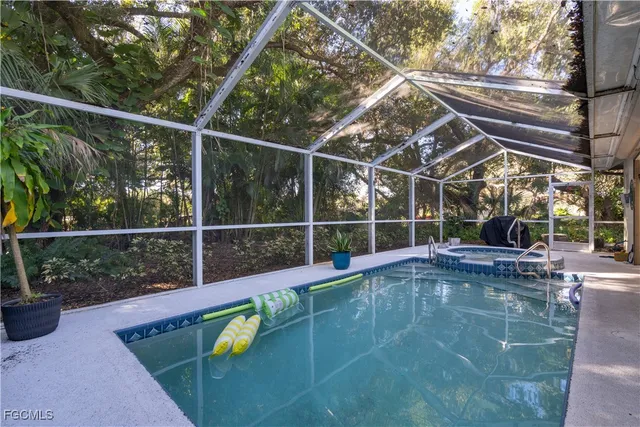 a view of a house with a swimming pool