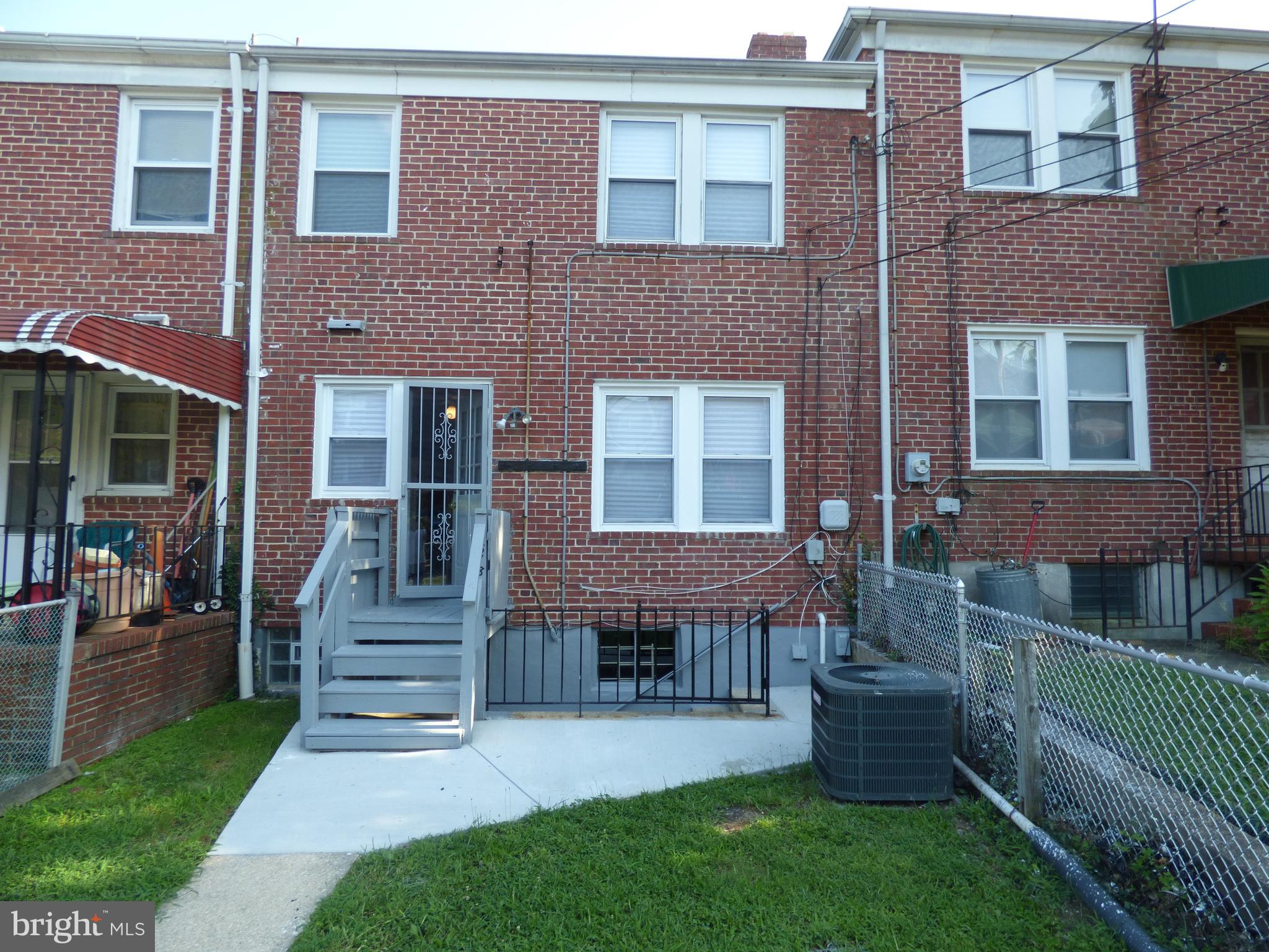 1518 Burnwood Road Baltimore, MD 21239 - Photo 12 of 16 Back Entrance