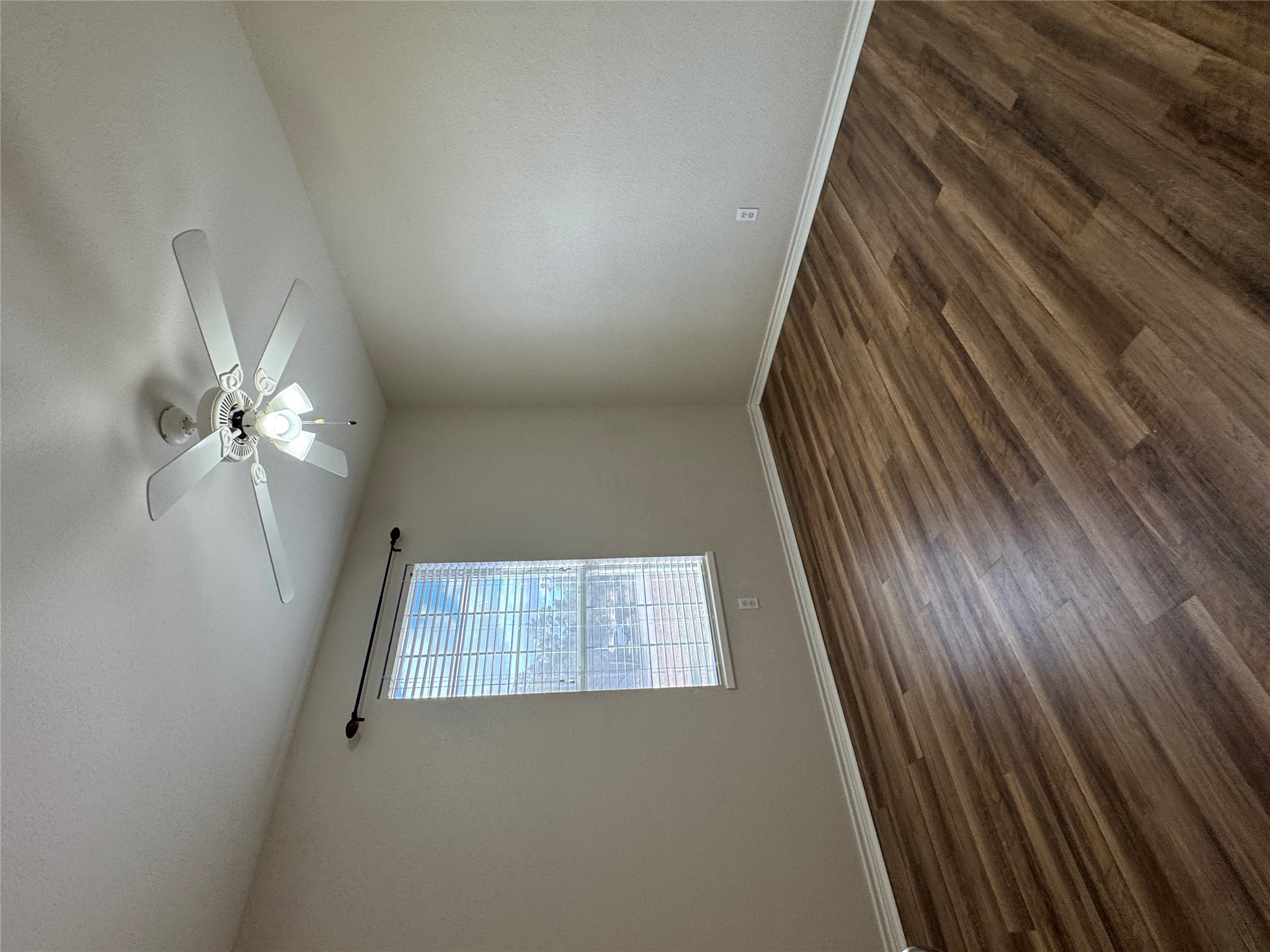 600 Grand Prairie Circle Dripping Springs, TX 78620 - Photo 20 of 29 Third bedroom featuring dark wood finished floors and ceiling fan