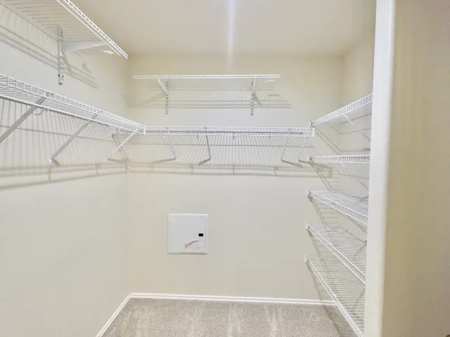 a view of a closet