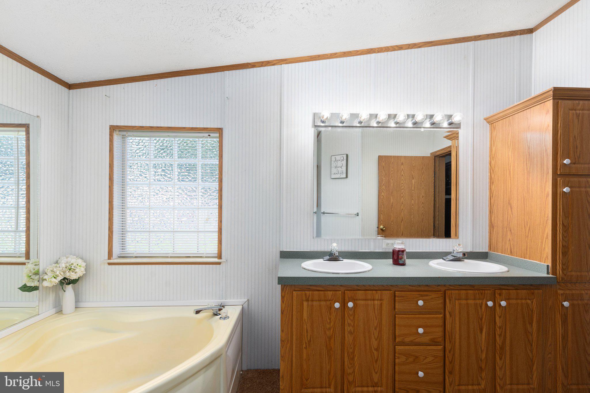 4041 Conowingo Road, Unit 29A Darlington, MD 21034 - Photo 15 of 21 a bathroom with a tub a sink and mirror