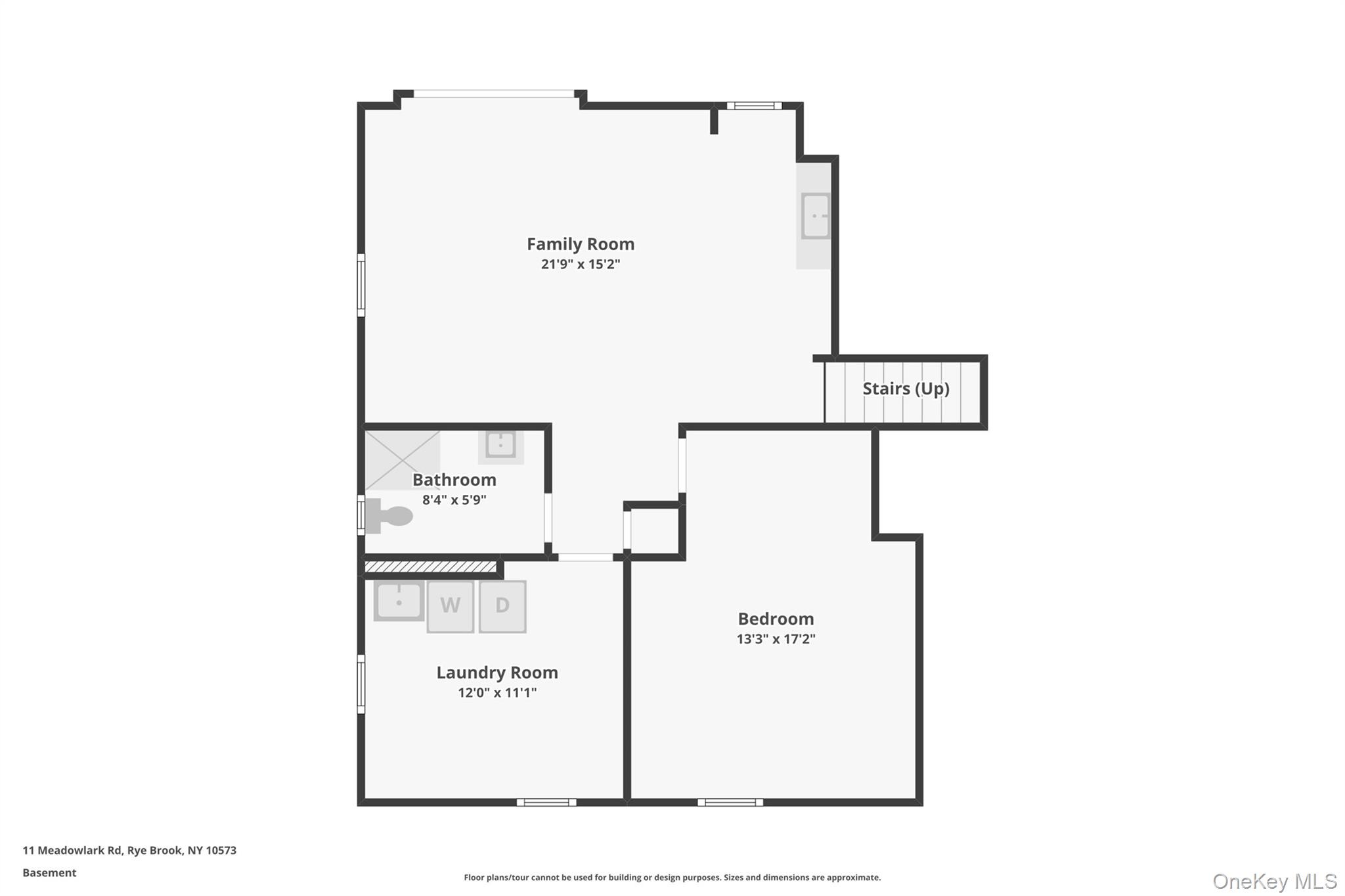 11 Meadowlark Road Rye Brook, NY 10573 - Photo 33 of 34 Floorplan lower level