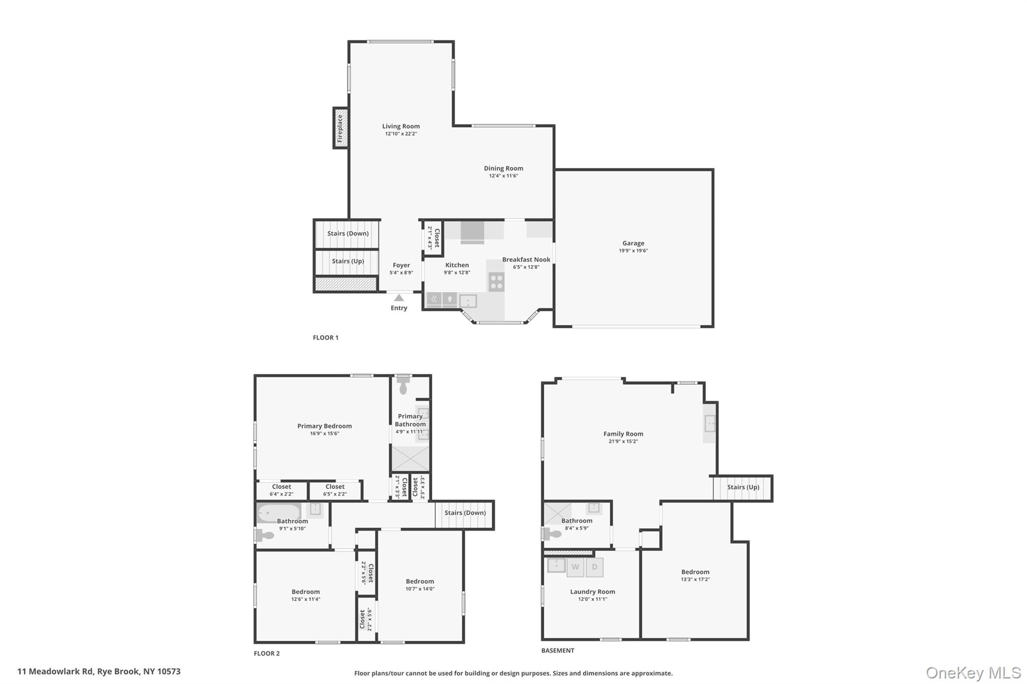 11 Meadowlark Road Rye Brook, NY 10573 - Photo 34 of 34 Floor plan combined