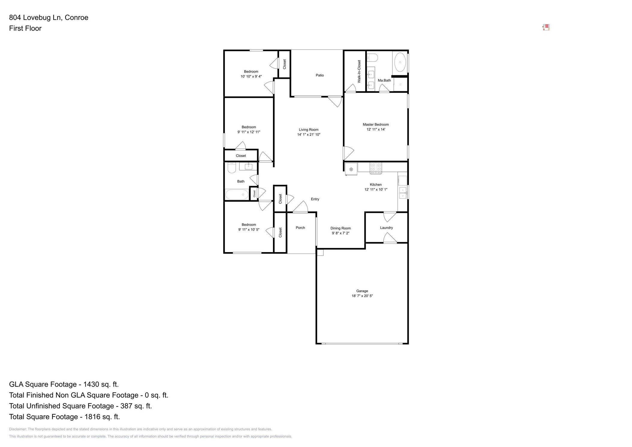 804 Lovebug Lane Conroe, TX 77301 - Photo 19 of 19