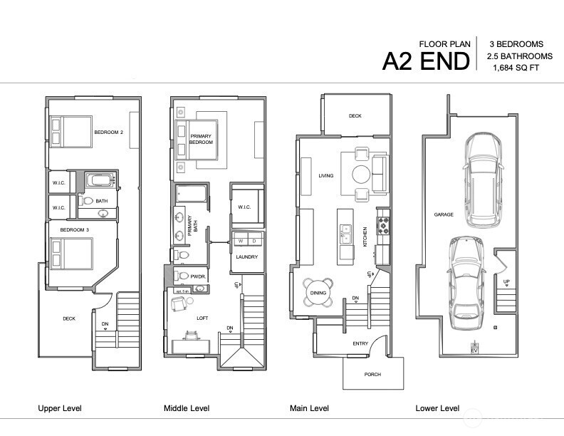 337 Northeast 155th Street Shoreline, WA 98155 - Photo 15 of 15 a view of a hallway with paintings on the wall and a large window