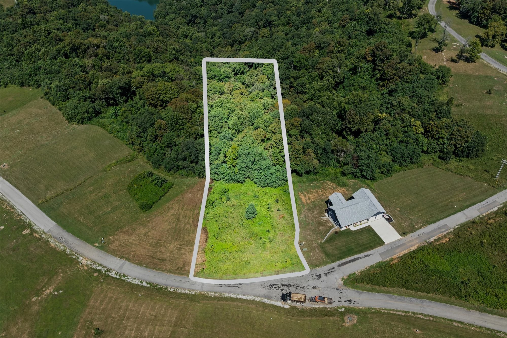 0 Mallard Road Celina, TN 38551 - Photo 3 of 8 an aerial view of a house