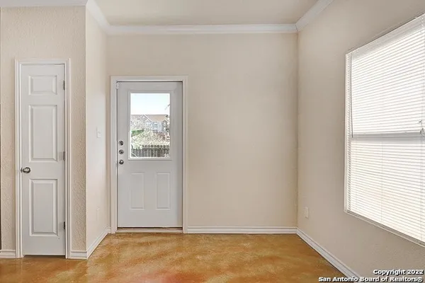 a view of room with window