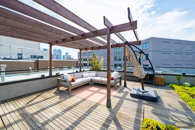a living room filled with furniture
