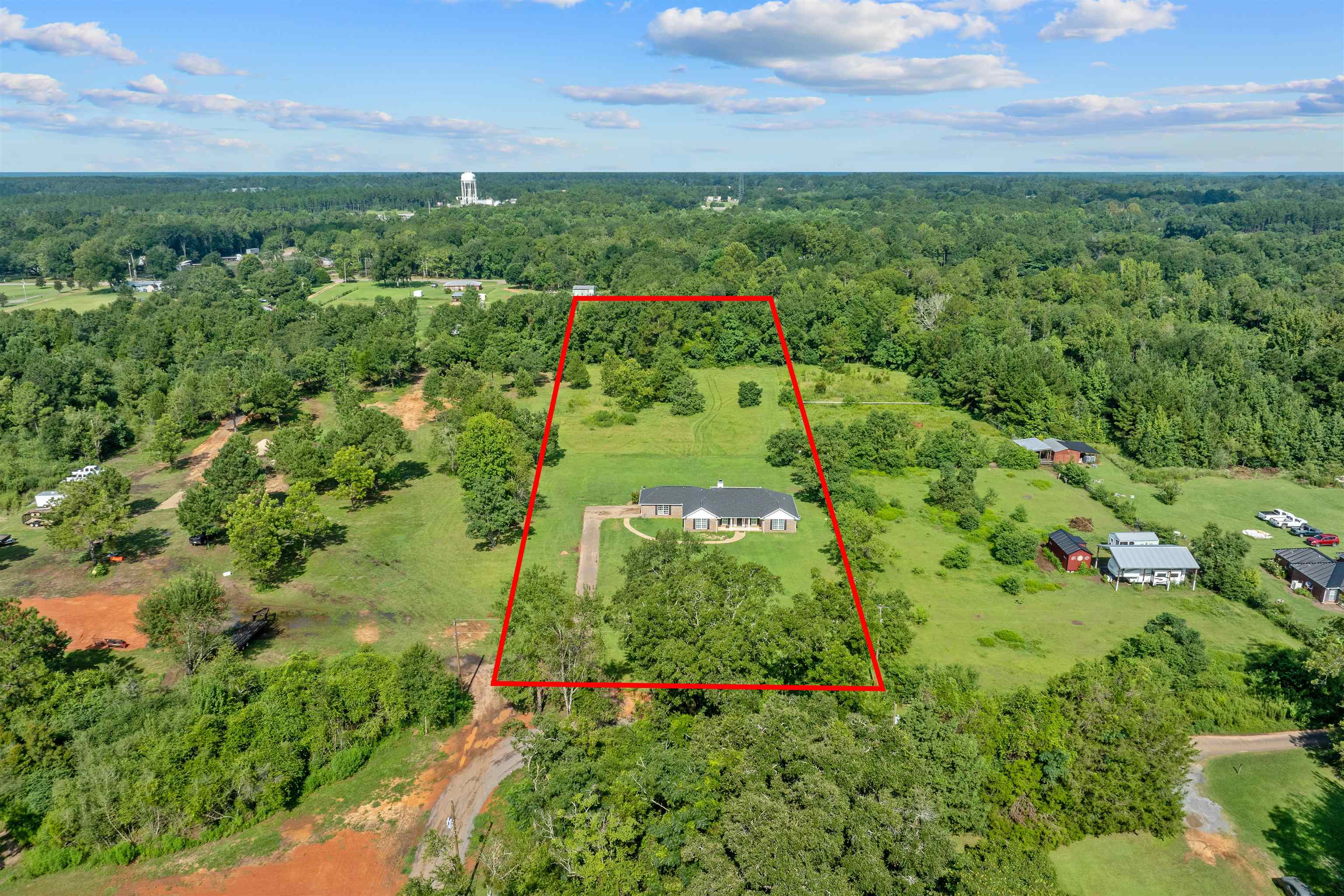 34711 Pond Road Stapleton, AL 36578 - Photo 2 of 38 Aerial View