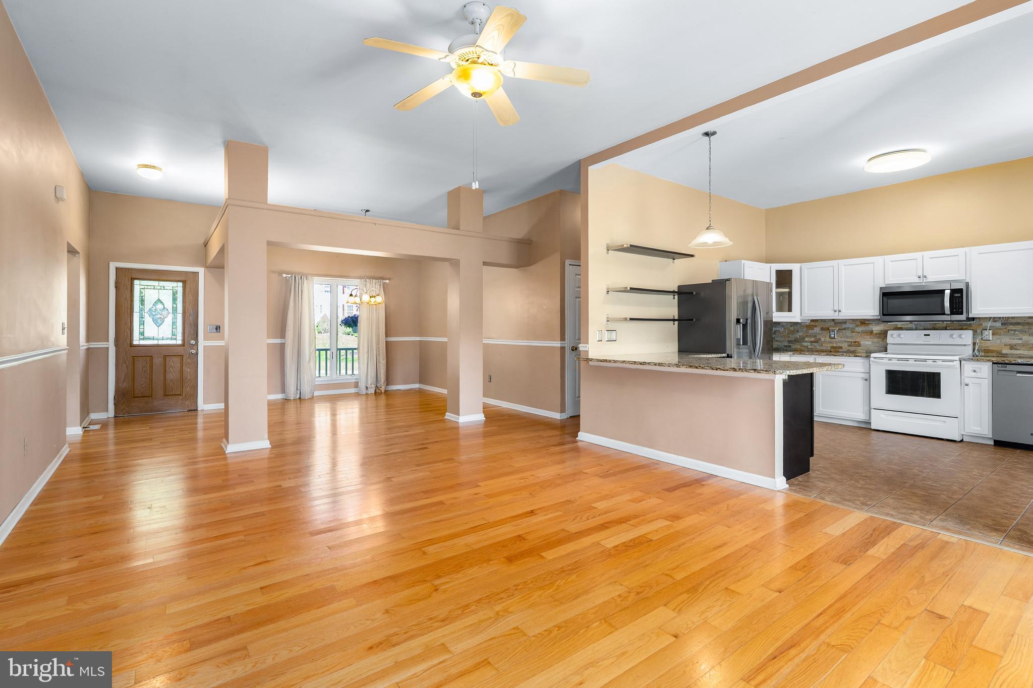 203 Mason Runn Lane Rising Sun, MD 21911 - Photo 5 of 20 Open Foyer, Dining, Kitchen Areas