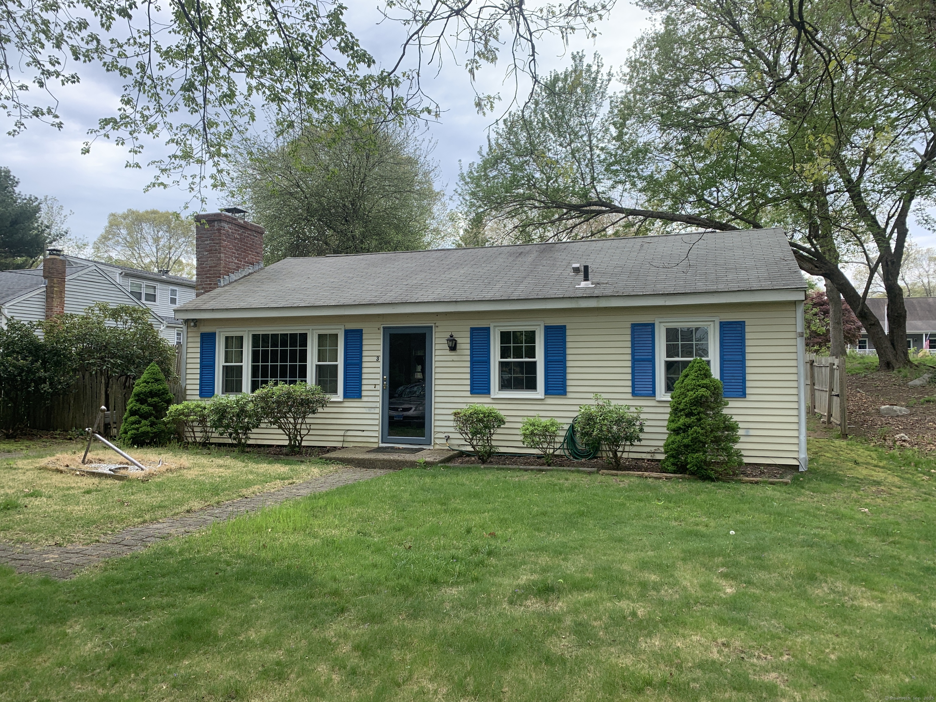 3 4th Avenue Old Saybrook, CT 06475 - Photo 1 of 1 a view of a house with a yard and sitting area