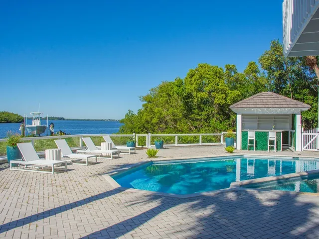 a view of a house with a patio
