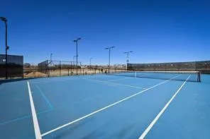 a view of outdoor space with seating